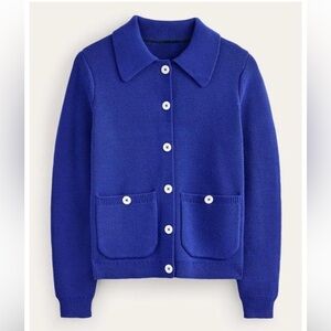 Boden Blue Women's Cardigan Sweater